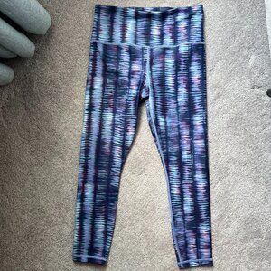 NWOT Athleta Elation 7/8 Tight Blue Small Petite